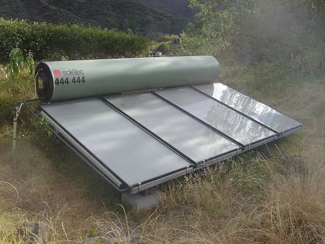 Calentador solar térmico 4 placas solares Calentador solar térmico 4 placas solares