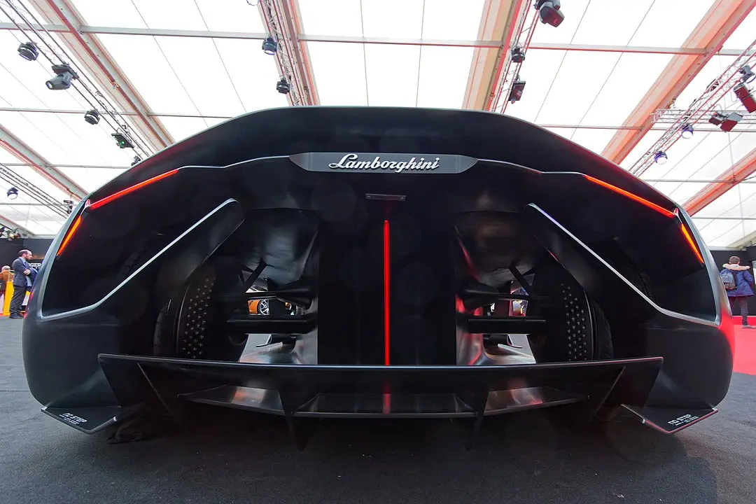 Lamborghini Terzo Millennio Vista trasera Lamborghini Terzo Millennio